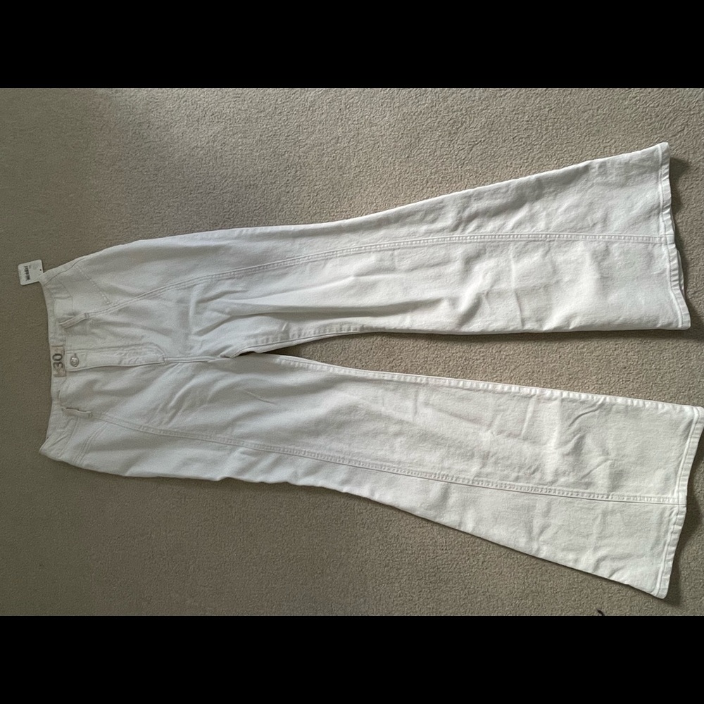 Brand New Never Worn White Flare Jeans